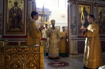 Диаконская хиротония  Виталия Лапшина