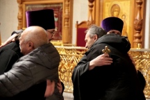 Чин прощения в Спасо-Преображенском кафедральном соборе 22 февраля 2026 г. Чин прощения в Спасо-Преображенском кафедральном соборе 22 февраля 2026 г.